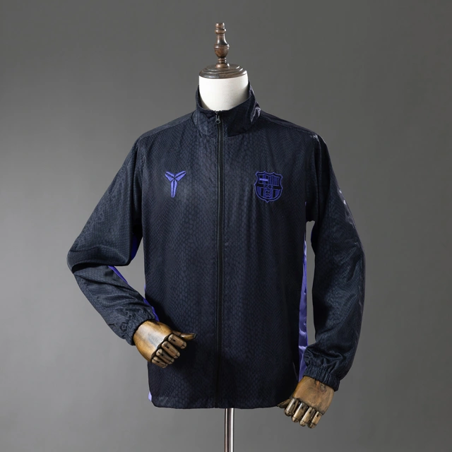2025-26 Barcelona co-branded retro jersey - Club Windbreaker