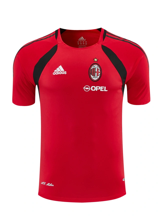 2005-06 AC Milan Retro Short-Sleeve Training Top