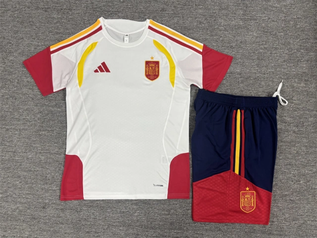 2026-27 Spain Kids' Short-Sleeve Training Kit