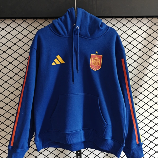 Spanish hooded football training sweatshirt