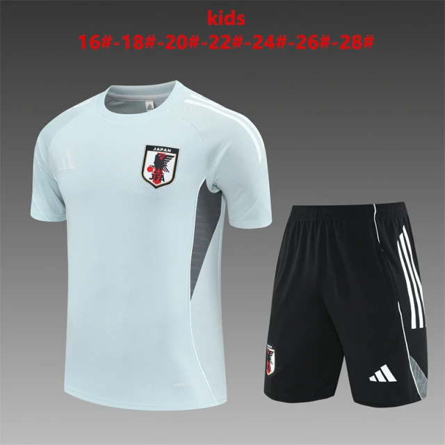 2025-26 Japan Children's Short-Sleeve Training Uniform