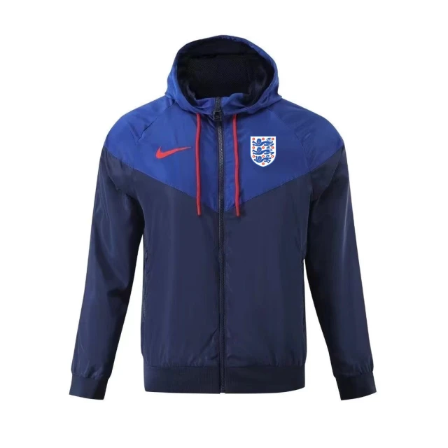England Windproof Hooded Trench Coat Set
