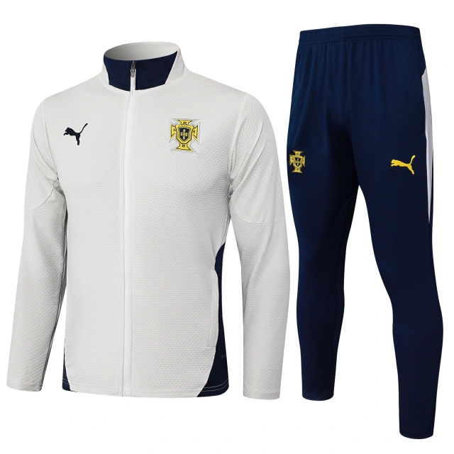 2025-26 Portugal Long-Zip Training Kit - Adult Set