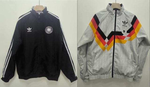 German Reversible Retro Windproof Jacket - Windproof Version