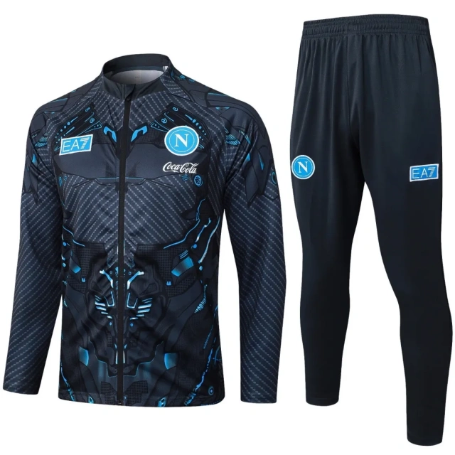 25-26 Naples Full-Zip Special Edition Black Tracksuit