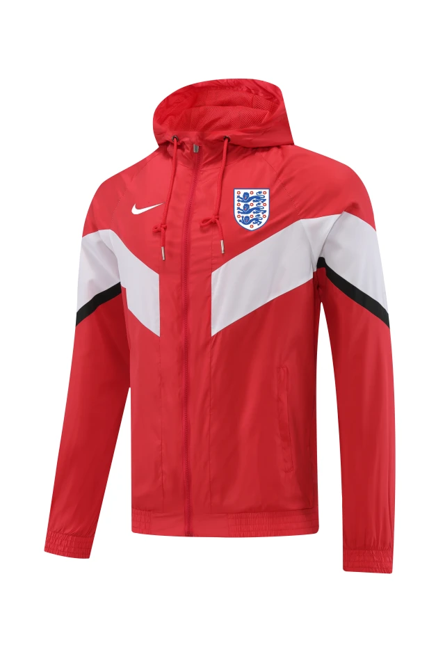 England Windproof Hooded Trench Coat Set