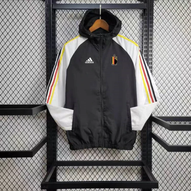 Belgium World Cup Hooded Training Windbreaker - Windbreaker Version