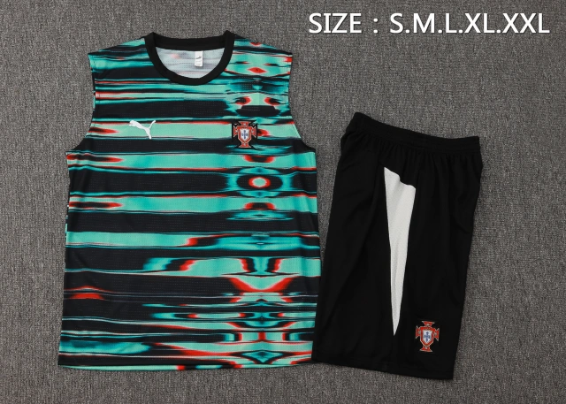 2025-26 Portugal Vest Training Kit - Adult Set