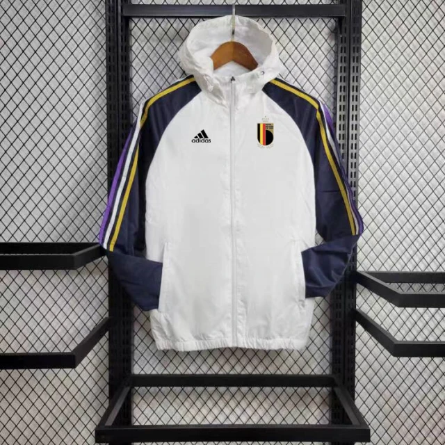 Belgium World Cup Hooded Training Windbreaker - Windbreaker Version