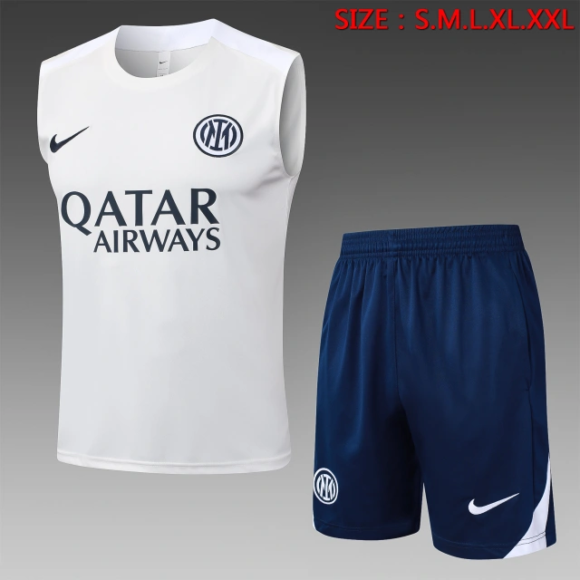 25-26 season Inter Milan beige vest training kit