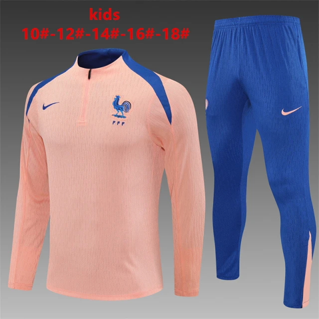 2025-26 French Half-Zip Training Kit - Children's Set