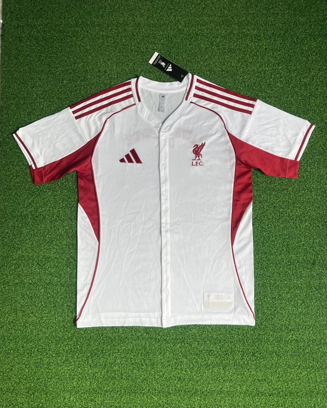 2025-26 Liverpool Baseball Jersey - Baseball Jersey