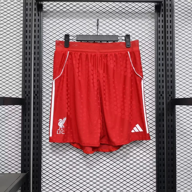 Liverpool FC Home Shorts 2025-26 - Player Edition