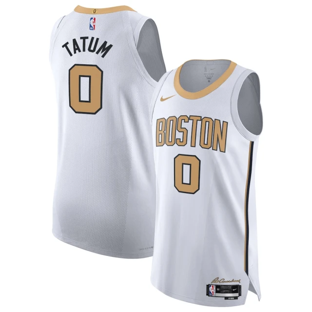 Jayson Tatum Boston Celtics Nike Unisex 2025/26 Authentic Jersey - City Edition - White