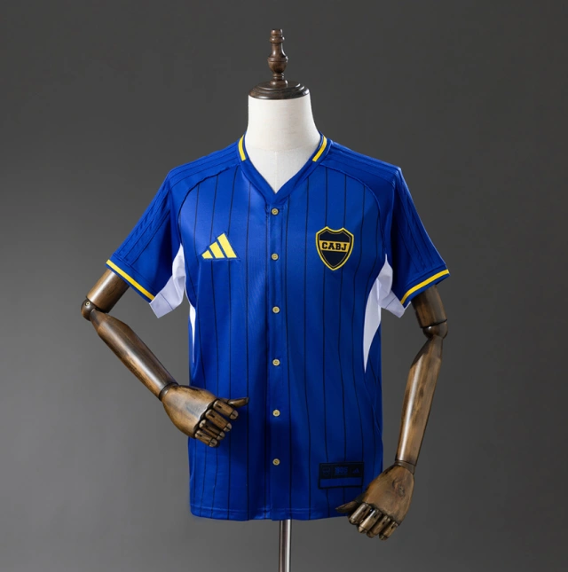 2025-26 Boca Juniors Baseball Team Jersey for  Season - Fan Edition