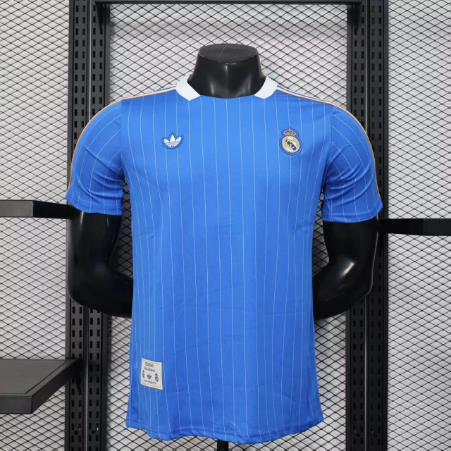 25-26 Real Madrid Casual Blue Jersey - Player Edition