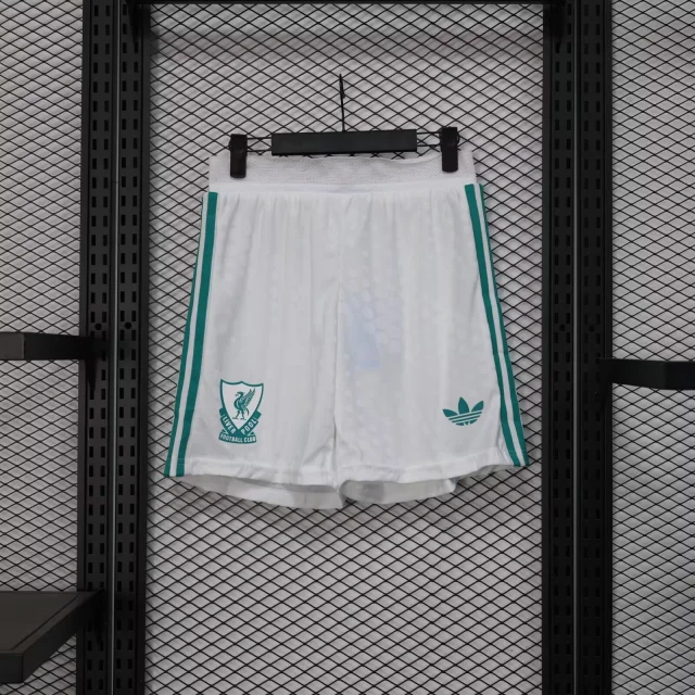 25-26 Liverpool FC White Shorts Jersey - Player Edition