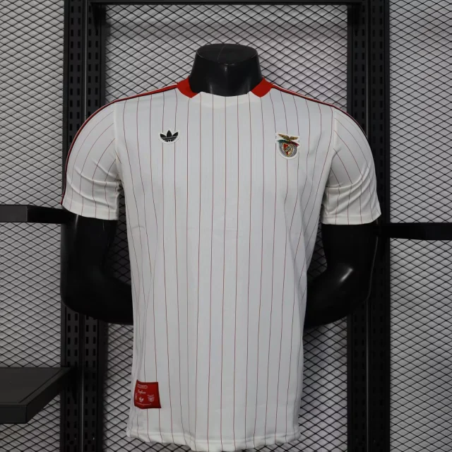 25-26 Benfica Casual White Jersey - Player Edition