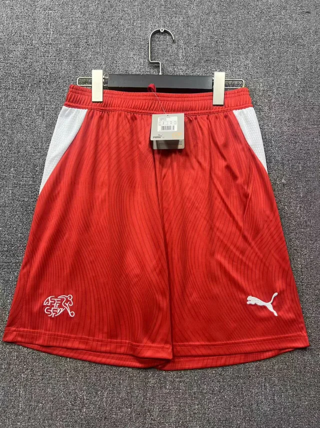 2026-27 Switzerland Home Fan Version Shorts