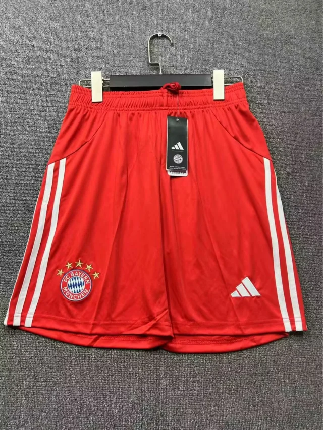2025-26 Bayern Munich Home Stadium Fan Edition Shorts