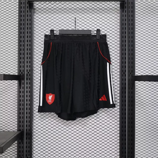 2025-26 Liverpool FC Shorts Black - Player Edition
