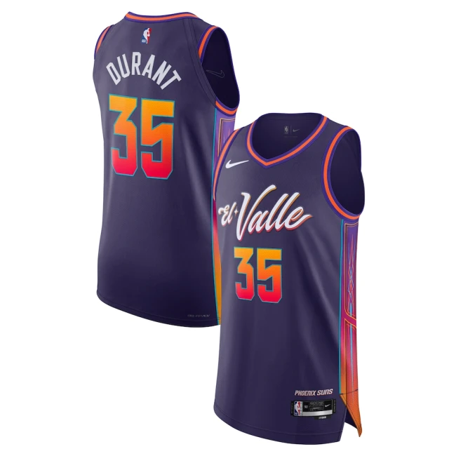 Nike Kevin Durant Phoenix Suns Authentic Jersey - City Edition - Purple