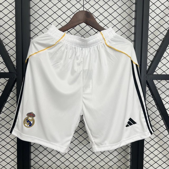 2025-26 Real Madrid season home shorts - Fan Edition