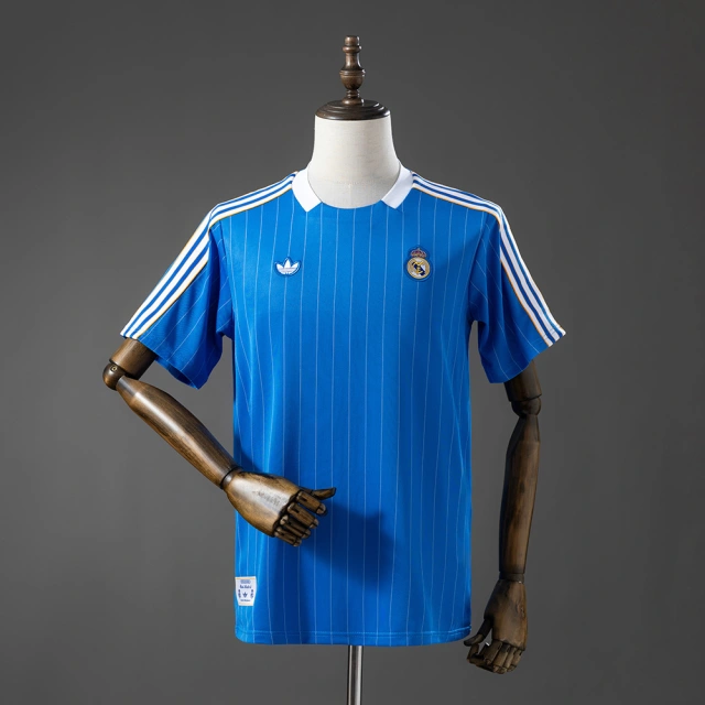 Real Madrid Terrace Icons T-Shirt White Gold