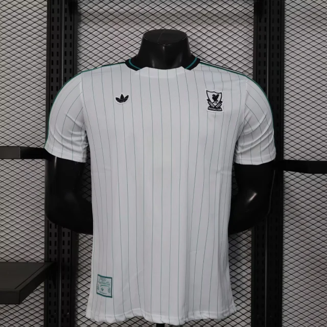 25-26 Liverpool Casual White Jersey - Player Edition