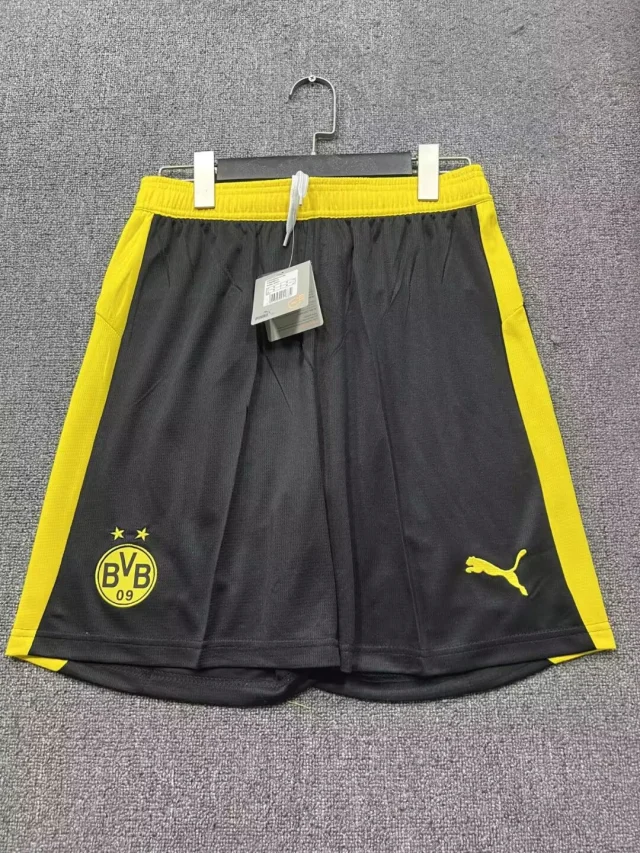 2025-26 Borussia Dortmund Home Stadium Fan Edition Shorts