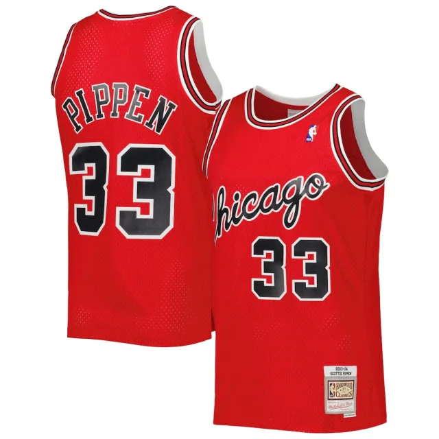 Scottie Pippen Chicago Bulls Mitchell & Ness Hardwood Classics 2003-04 Swingman Jersey - Red