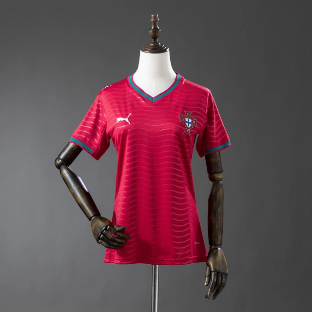 2026-2027 Portugal World Cup Home Women's Fan Version Jersey