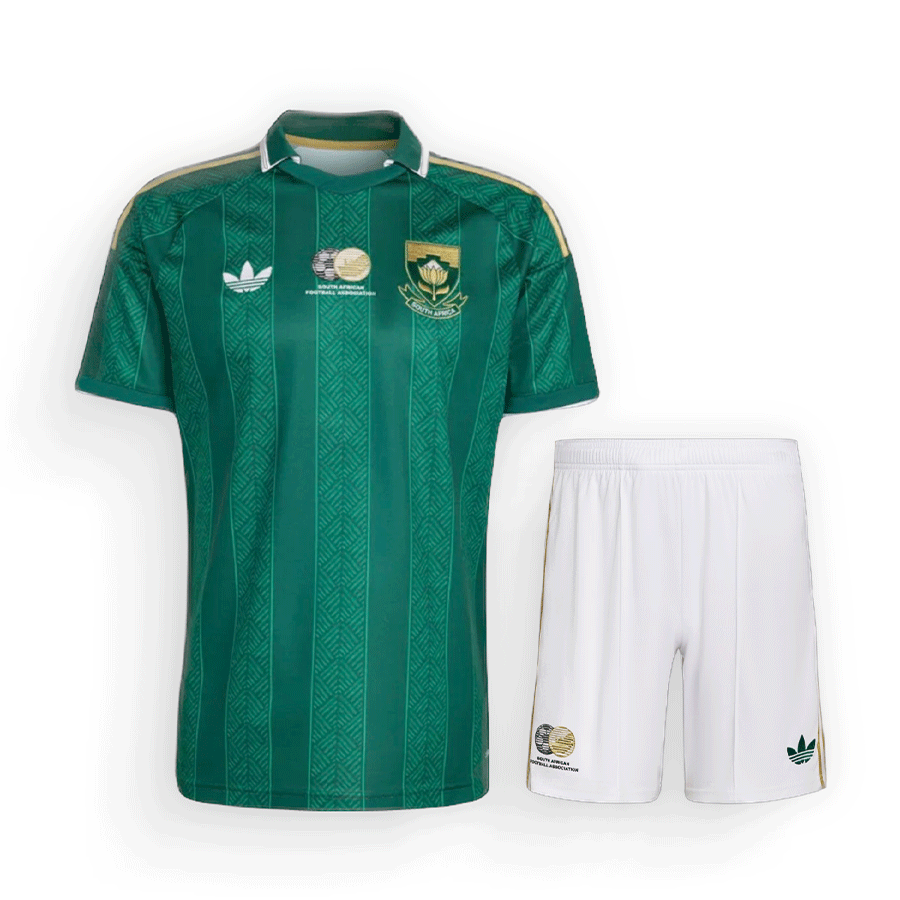 2026 South Africa Fan Edition Jersey & Shorts Set (Kids)