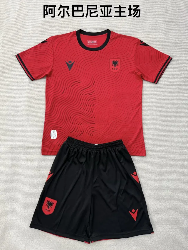 2026-27 Albania Home Fan Edition Kids' Kit