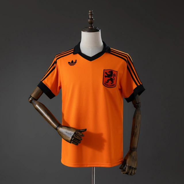 Netherlands 1978-80 Home Retro Jersey