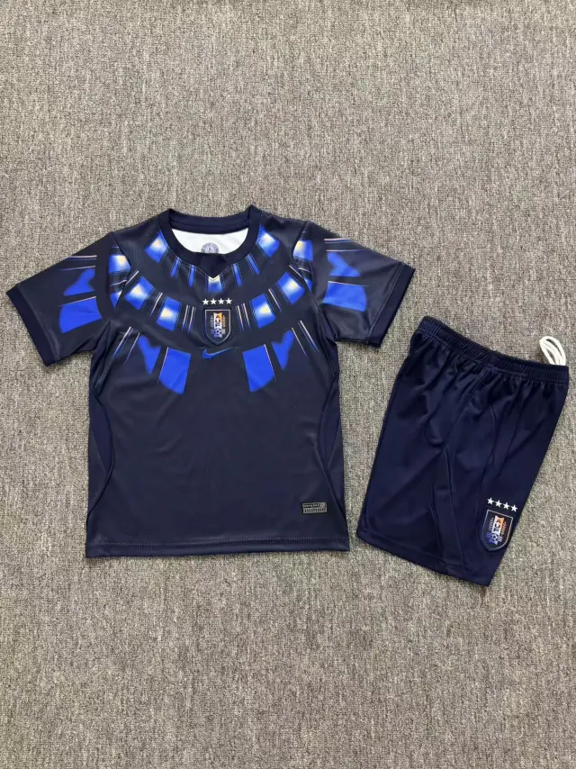 2026 Uruguay Fan Edition Jersey & Shorts Set (Kids)
