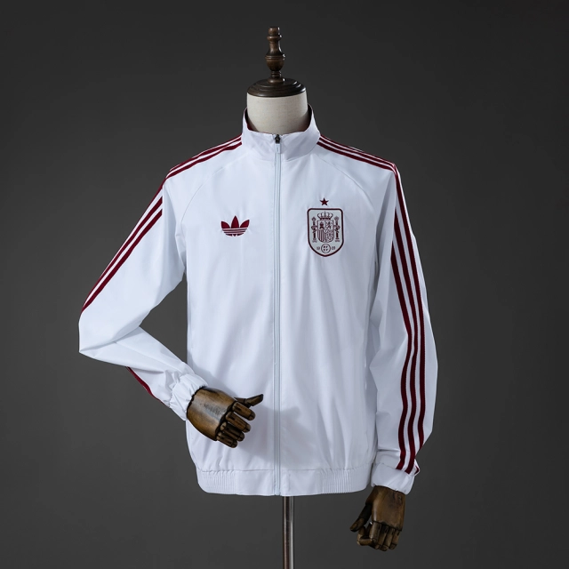 Spain 2026 Windbreaker White