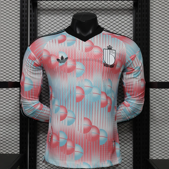 2026-27 Belgium Away Long-Sleeve Player Version