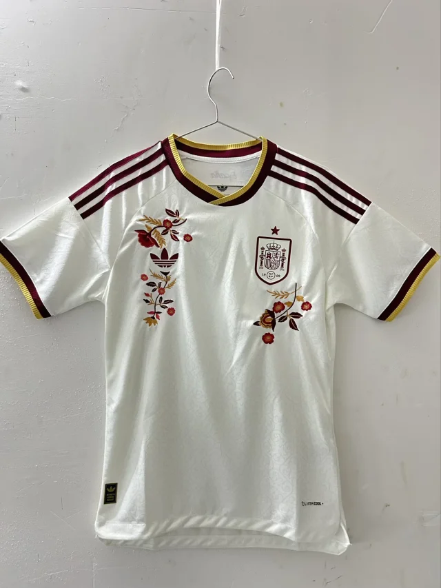 2026 Spain Away Fan Edition Jersey (Custom Embroidery)
