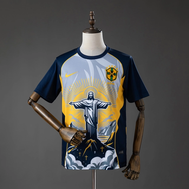 Brazil 2026 Christ the Savior - Yellow Jersey