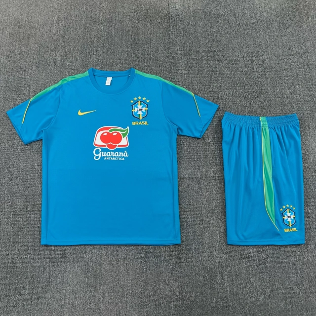 2026 Brazil Training Kit – Fan Version (Adult Short-Sleeve Jersey)