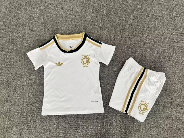2026 Saudi Arabia Away Fan Edition Jersey & Shorts Set (Kids)