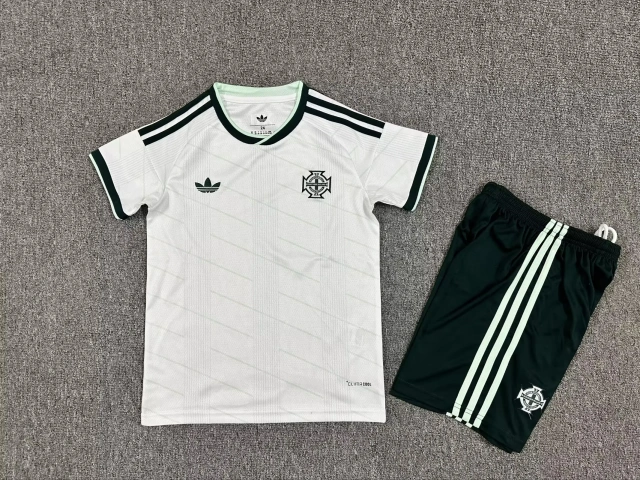 2026 Northern Ireland Away Fan Edition Jersey & Shorts Set (Kids)