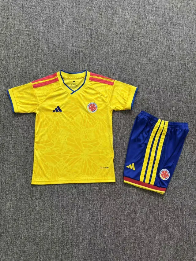 2026-2027 Colombia World Cup Home Kit for Children