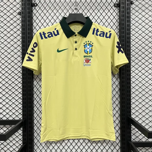 2026 Brazil Fan Edition Casual Polo Shirt