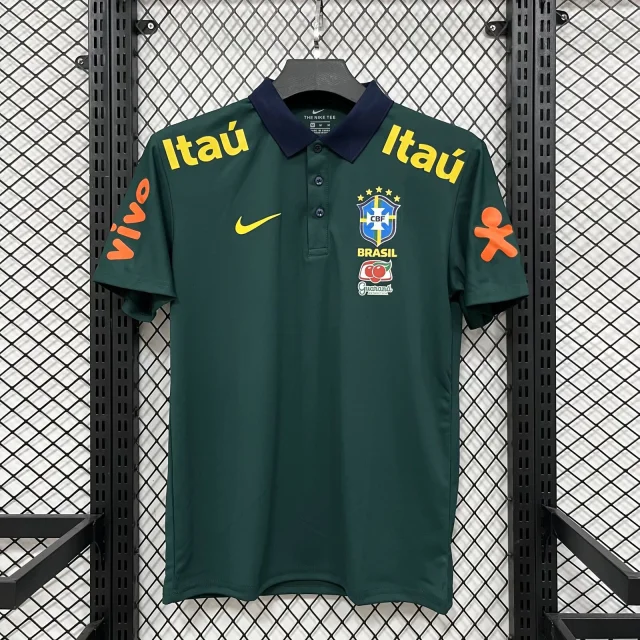 2026 Brazil Fan Edition Casual Polo Shirt
