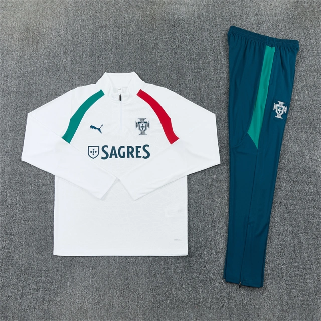 2026-27 Portugal Kids' Half-Zip Training Kit