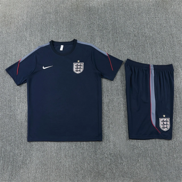 2026 England Kids' Short-Sleeve Training Kit