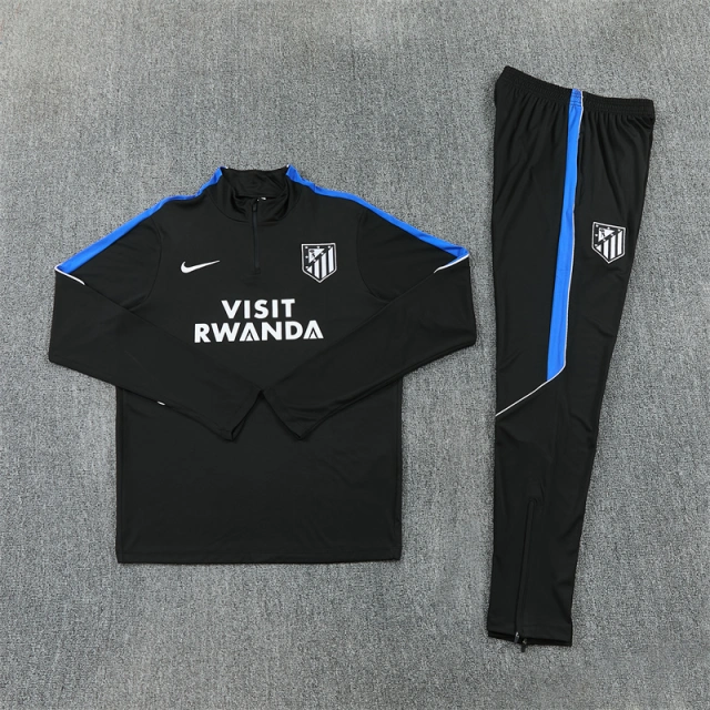 2026-27 Atlético Madrid Kids' Half-Zip Training Kit