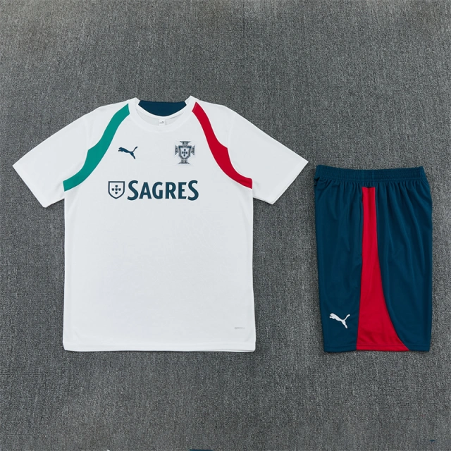 2026 Portugal Kids' Short-Sleeve Training Kit
